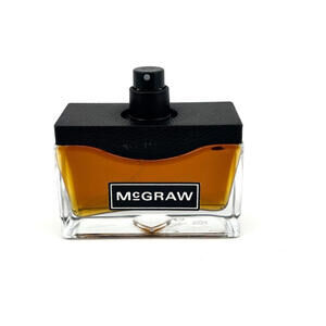 McGraw EDT 50ml/1.7oz Men’s Spray Unboxed No Cap Full Discontinue Rare!
